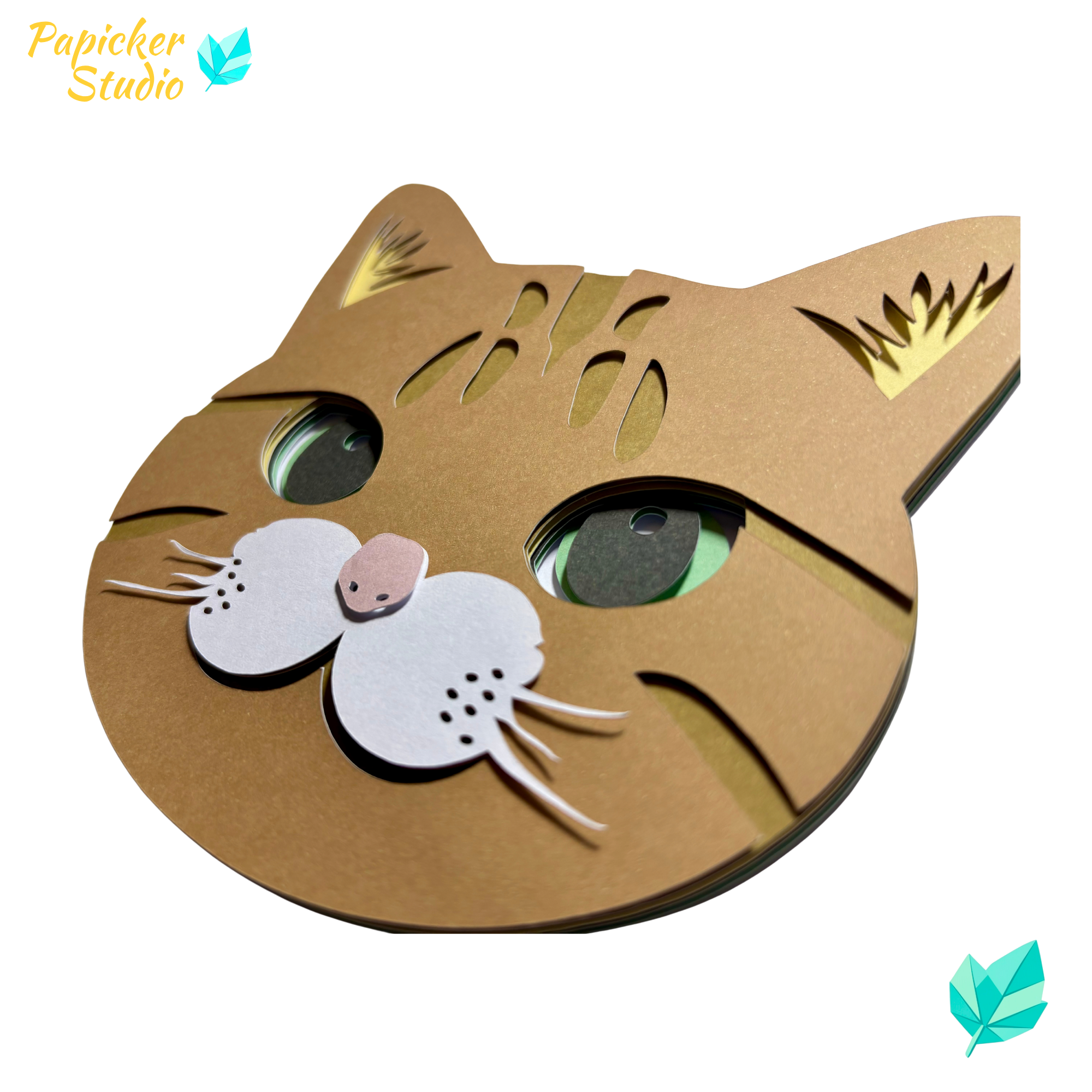 Katmanlı Figür | Kedi - Görsel 3